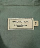 MAISON KITSUNE（メゾンキツネ）カジュアルシャツ 緑 サイズ:40(L位) メンズ/2200698176058
