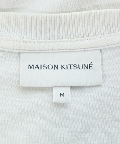 MAISON KITSUNE（メゾンキツネ）Tシャツ・カットソー 白 サイズ:M メンズ/2200698402072
