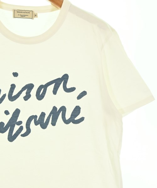 MAISON KITSUNE（メゾンキツネ）Tシャツ・カットソー 白 サイズ:M メンズ/2200698934122