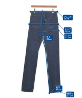 MAISON KITSUNE（メゾンキツネ）デニムパンツ 紺 サイズ:27(XS位) メンズ/2200695941093