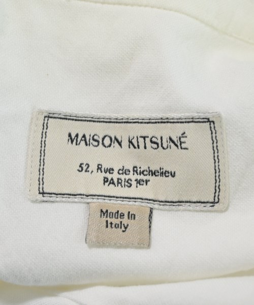 MAISON KITSUNE（メゾンキツネ）カジュアルシャツ 白 サイズ:38(S位) メンズ/2200699635028
