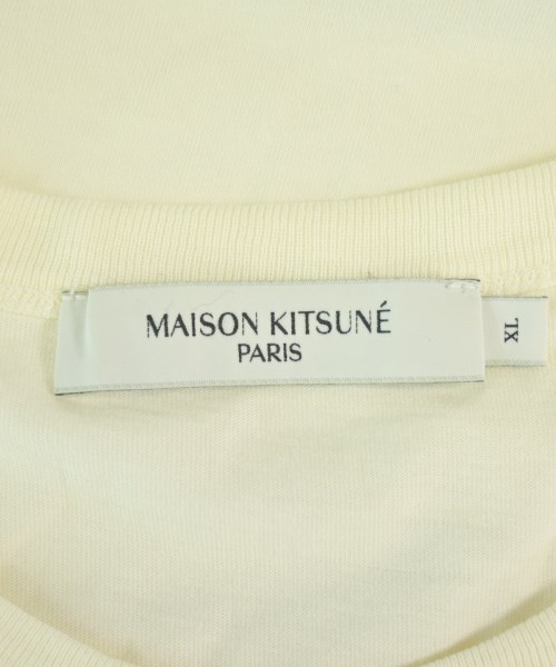 MAISON KITSUNE（メゾンキツネ）Tシャツ・カットソー 白 サイズ:XL メンズ/2200695504229