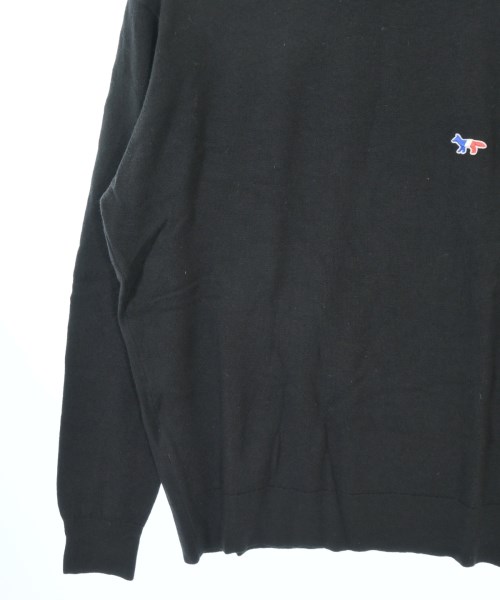 MAISON KITSUNE（メゾンキツネ）ニット・セーター 黒 サイズ:L メンズ/2200695983017