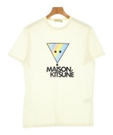 MAISON KITSUNE（メゾンキツネ）Tシャツ・カットソー 白 サイズ:XS メンズ/2200698754072