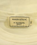 MAISON KITSUNE（メゾンキツネ）Tシャツ・カットソー 白 サイズ:XS メンズ/2200698754072
