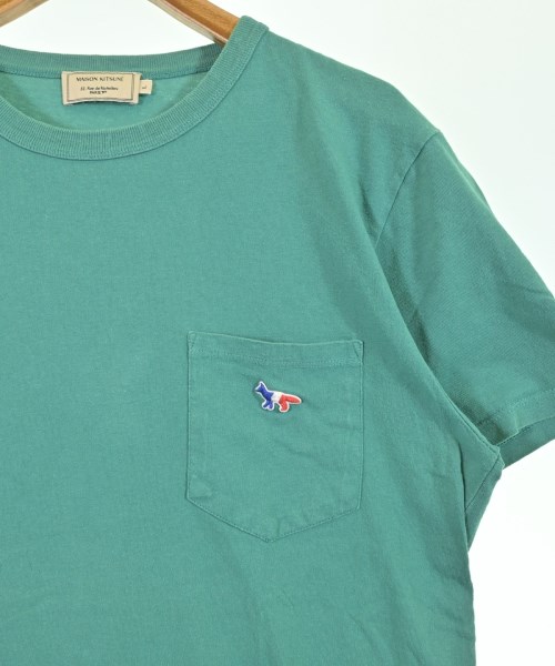 MAISON KITSUNE（メゾンキツネ）Tシャツ・カットソー 緑 サイズ:L メンズ/2200701330019