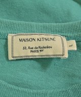 MAISON KITSUNE（メゾンキツネ）Tシャツ・カットソー 緑 サイズ:L メンズ/2200701330019
