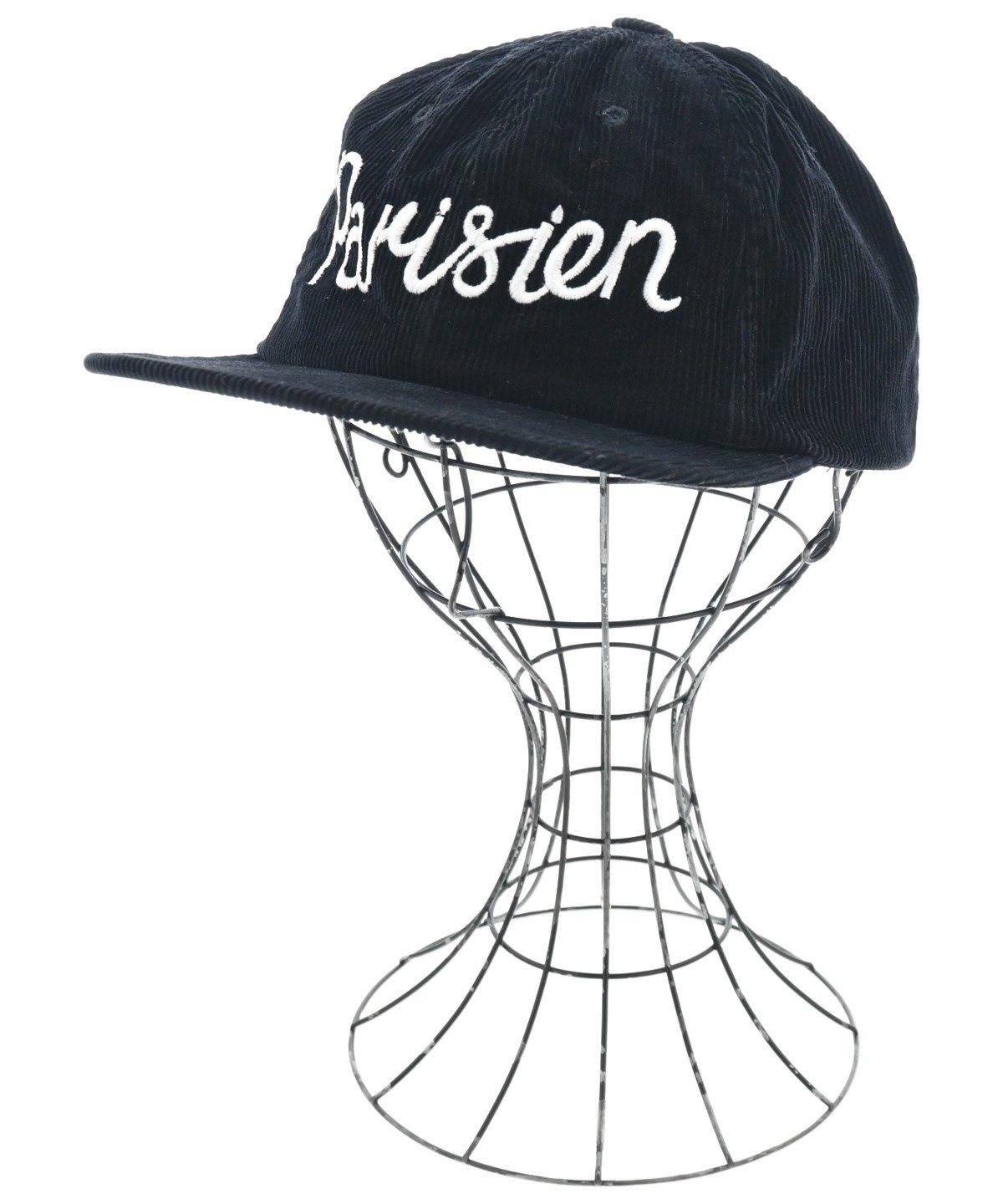 MAISON Kitsuné メゾンキツネ キャップ 黒 ☆MAISON KITSUNE☆プロフィール フォックス ウール キャップ 黒