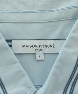 MAISON KITSUNE（メゾンキツネ）カジュアルシャツ 青 サイズ:L メンズ/2200656037032