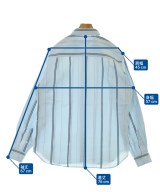 MAISON KITSUNE（メゾンキツネ）カジュアルシャツ 青 サイズ:L メンズ/2200656037032