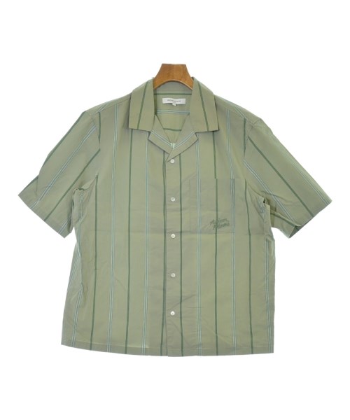 MAISON KITSUNE(メゾンキツネ)カジュアルシャツ 緑 サイズ:L/2200656037049