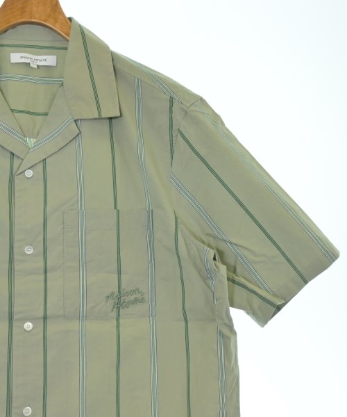 MAISON KITSUNE（メゾンキツネ）カジュアルシャツ 緑 サイズ:L メンズ/2200656037049