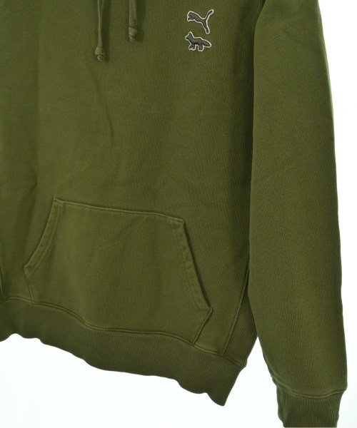 MAISON KITSUNE（メゾンキツネ）パーカー カーキ サイズ:S メンズ/2200656209149