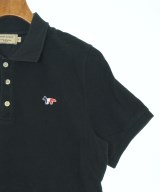 MAISON KITSUNE（メゾンキツネ）ポロシャツ 黒 サイズ:S メンズ/2200651189088