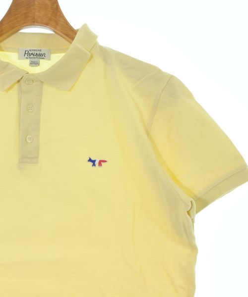 MAISON KITSUNE（メゾンキツネ）ポロシャツ 黄 サイズ:M メンズ/2200651189118