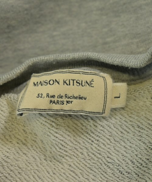 MAISON KITSUNE（メゾンキツネ）スウェット グレー サイズ:L メンズ/2200651189149