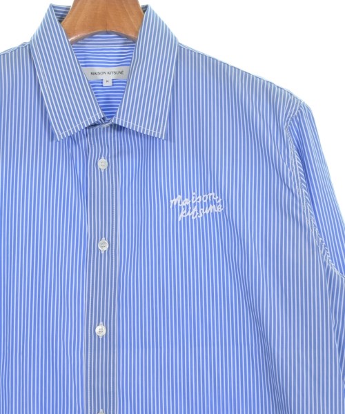 MAISON KITSUNE（メゾンキツネ）カジュアルシャツ 青 サイズ:M メンズ/2200651701037