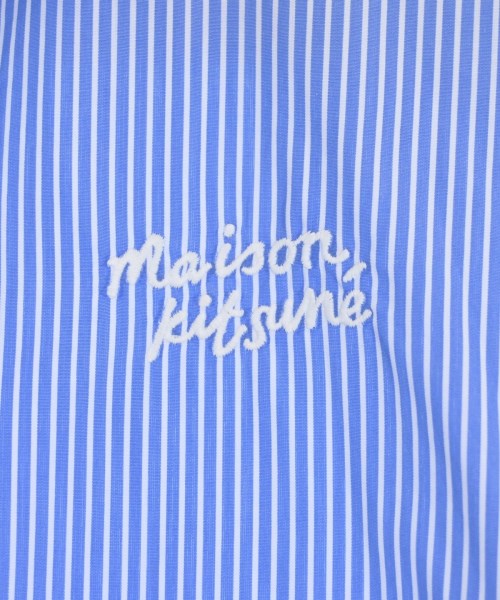 MAISON KITSUNE（メゾンキツネ）カジュアルシャツ 青 サイズ:M メンズ/2200651701037
