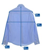 MAISON KITSUNE（メゾンキツネ）カジュアルシャツ 青 サイズ:M メンズ/2200651701037