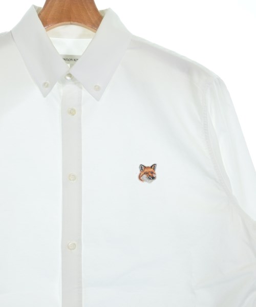 MAISON KITSUNE（メゾンキツネ）カジュアルシャツ 白 サイズ:40(L位) メンズ/2200651701044