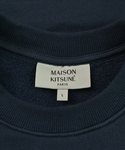 MAISON KITSUNE（メゾンキツネ）スウェット 紺 サイズ:L メンズ/2200651701068