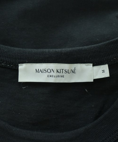 MAISON KITSUNE（メゾンキツネ）Tシャツ・カットソー 黒 サイズ:M メンズ/2200657006082