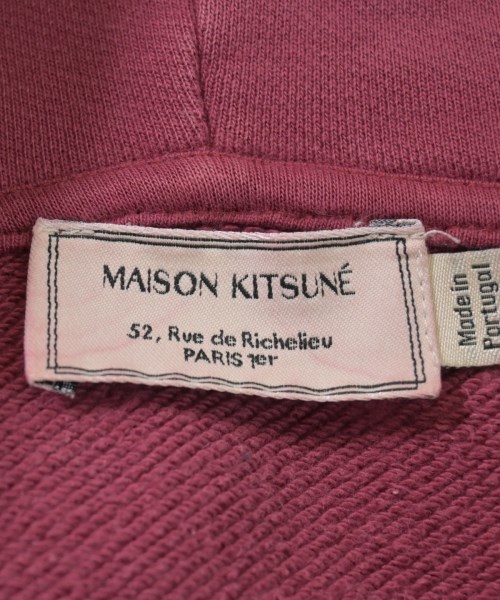 MAISON KITSUNE（メゾンキツネ）パーカー 赤 サイズ:S メンズ/2200657373030