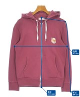 MAISON KITSUNE（メゾンキツネ）パーカー 赤 サイズ:S メンズ/2200657373030