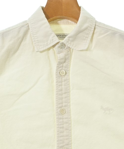MAISON KITSUNE（メゾンキツネ）カジュアルシャツ 白 サイズ:XXS メンズ/2200650925120