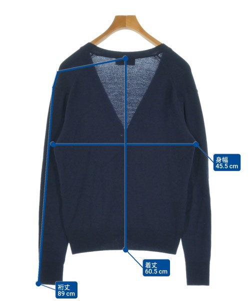 MAISON KITSUNE（メゾンキツネ）カーディガン 紺 サイズ:XS メンズ/2200658175046