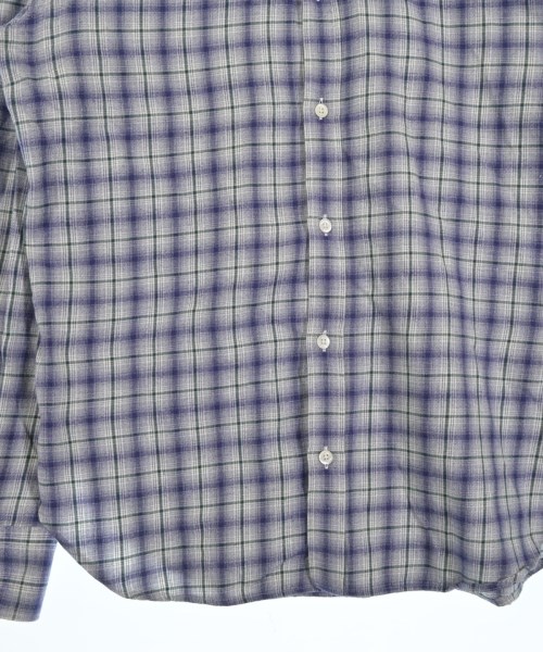 MAISON KITSUNE（メゾンキツネ）カジュアルシャツ 紺 サイズ:40(L位) メンズ/2200654938126