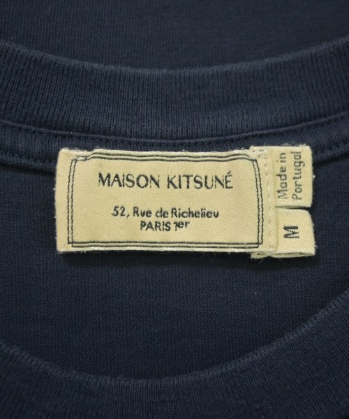 MAISON KITSUNE（メゾンキツネ）Tシャツ・カットソー 紺 サイズ:M メンズ/2200654938133