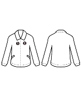 MAISON KITSUNE（メゾンキツネ）スタジャン 紺 サイズ:L メンズ/2200659609045