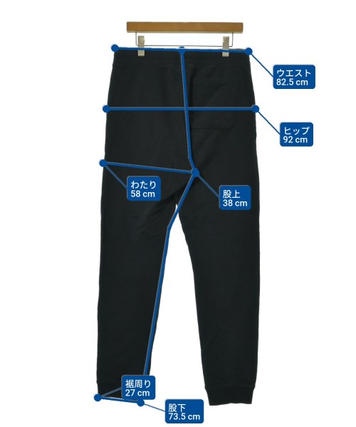 MAISON KITSUNE（メゾンキツネ）スウェットパンツ 黒 サイズ:L メンズ/2200659609090