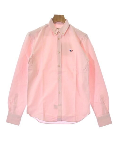 MAISON KITSUNE(メゾンキツネ)カジュアルシャツ ピンク サイズ:37(XS位)/2200657132477