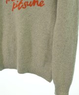 MAISON KITSUNE（メゾンキツネ）ニット・セーター グレー サイズ:M メンズ/2200657211042