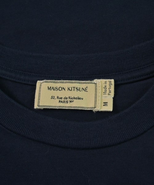 MAISON KITSUNE（メゾンキツネ）Tシャツ・カットソー 紺 サイズ:M メンズ/2200659930064