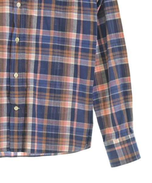 MAISON KITSUNE（メゾンキツネ）カジュアルシャツ 紺 サイズ:38(S位) メンズ/2200660702063