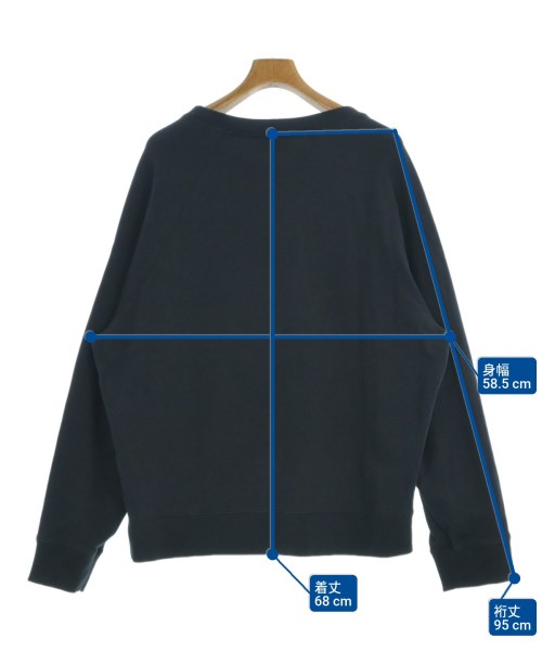 MAISON KITSUNE（メゾンキツネ）スウェット 紺 サイズ:S メンズ