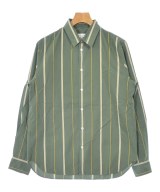 MAISON KITSUNE（メゾンキツネ）カジュアルシャツ 緑 サイズ:S メンズ/2200661360057