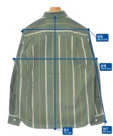 MAISON KITSUNE（メゾンキツネ）カジュアルシャツ 緑 サイズ:S メンズ/2200661360057