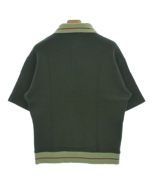 MAISON KITSUNE（メゾンキツネ）ポロシャツ 緑 サイズ:S メンズ/2200661360064