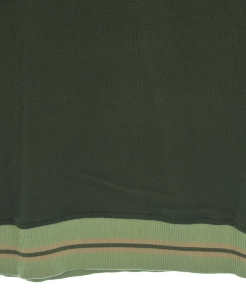 MAISON KITSUNE（メゾンキツネ）ポロシャツ 緑 サイズ:S メンズ/2200661360064
