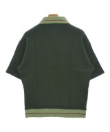 MAISON KITSUNE（メゾンキツネ）ポロシャツ 緑 サイズ:S メンズ/2200661360064