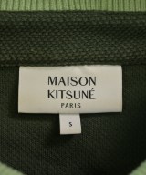 MAISON KITSUNE（メゾンキツネ）ポロシャツ 緑 サイズ:S メンズ/2200661360064
