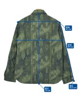 MAISON KITSUNE（メゾンキツネ）ブルゾン カーキ サイズ:M メンズ/2200661625019