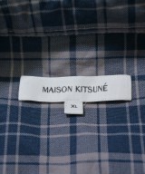 MAISON KITSUNE（メゾンキツネ）カジュアルシャツ 紺 サイズ:XL メンズ/2200662256045