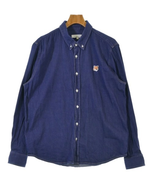 MAISON KITSUNE(メゾンキツネ)カジュアルシャツ 紺 サイズ:XL/2200662256052