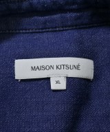 MAISON KITSUNE（メゾンキツネ）カジュアルシャツ 紺 サイズ:XL メンズ/2200662256052