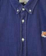 MAISON KITSUNE（メゾンキツネ）カジュアルシャツ 紺 サイズ:XL メンズ/2200662256052